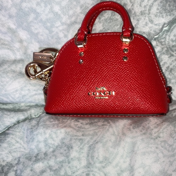 COPY - 🍄RED LEATHER COACH CHARM 🍄 - Picture 5 of 8